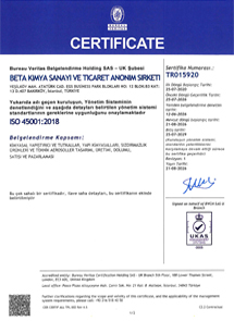 ISO 45001:2018